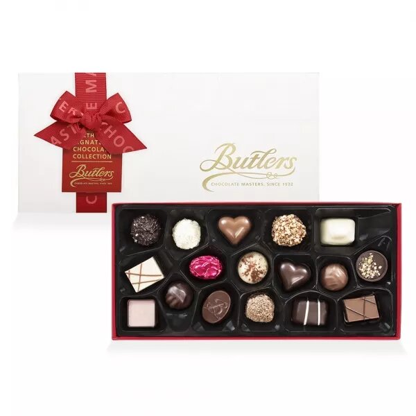 Lindt SWISS LUXURY SELECTION Assorted Chocolate Pralines Gift Box, 193g